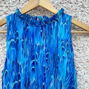 Ellie Tahari Blue Spell Dress New with Tags NWT